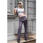 Madmext MG1601 Füme Kadın Pantolon