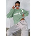 Madmext MG1904 Mint Yeşili Kadın Sweatshirt