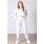 Madmext MG465-1 Mad Girls Gri Kapüşonlu Kadın Eşofman Takımı