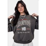 Madmext MG930 Füme Mad Girls Kadın Sweatshirt