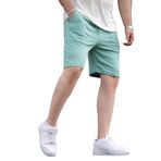 Madmext Mint Yeşili Erkek Basic Şort 6528,Mint Yeşili S