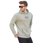 Madmext Mint Yeşili Kapüşonlu Nakışlı Erkek Sweatshirt 6145,Mint Yeşili XL