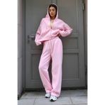 Madmext Pembe Yumuşak Dokulu Palazzo Jogger Kadın Eşofman Altı Mg2122,Pembe S
