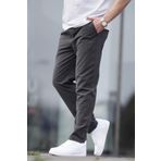 Madmext Siyah Düz Paça Erkek Pantolon 6530