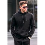 Madmext Siyah Erkek Sweatshirt 5339,Siyah M