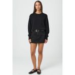 Madmext Siyah Mini Jean Etek MG2099 - 40