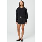 Madmext Siyah Mini Jean Etek MG2099