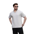 Madmext Taş Rengi Polo Yaka Erkek Basic T-Shirt E7145,Taş Rengi M
