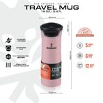 MADMUGS Travel Mug Termos Bardak 0.47 lt Rose Quartz
