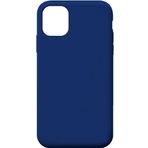 MADNOVA iPhone 14 Pro İle Uyumlu Lansman Kılıf İnce Sıvı Silikon 3 Katmanlı Tam Kaplamalı Yumuşak Jel Kauçuk Telefon Kılıfı (lacivert)