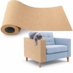 MADPET Kedi Tırmalama Matı Yapışkanlı - Keçe Tırmalama Pedi 100x30 cm - Duvar Koltuk Zemin Koruyucu - Tırnak Bakım Ürünü - Kaymaz Dayanıklı Uzun Ömürlü Evcil Hayvan Aksesuarı (Bej)