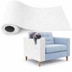 MADPET Kedi Tırmalama Matı Yapışkanlı - Keçe Tırmalama Pedi 100x30 cm - Duvar Koltuk Zemin Koruyucu - Tırnak Bakım Ürünü - Kaymaz Dayanıklı Uzun Ömürlü Evcil Hayvan Aksesuarı (Beyaz)