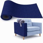 MADPET Kedi Tırmalama Matı Yapışkanlı - Keçe Tırmalama Pedi 100x30 cm - Duvar Koltuk Zemin Koruyucu - Tırnak Bakım Ürünü - Kaymaz Dayanıklı Uzun Ömürlü Evcil Hayvan Aksesuarı (Lacivert)