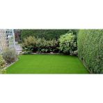 Madrid Home Kaymaz Taban Dekoratif Suya Dayanıklı 7 Mm Çim Halı - Açık Yeşil - 50 x 80 cm