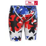 MadWave Men racing jammer Forceshell-X jamm( Yarış mayosu) - Beyaz-lLacivert-Kırmızı-Siyah - XL