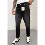 MADZEYMODA Erkek Boyfriend Kalıp Denim Kumaş Füme Jean Kot Pantolon KE-02