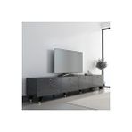 Maer Gold Tv Ünitesi 210 Cm Bendir Mermer Renk Gri