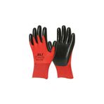 Mafel Eli Nitril 007 Iş Eldiveni No:10 XL 1 Adet Kırmızı-Siyah