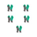 Mafel Mf 080 Lateks Kaplı Yeşil Camcı Eldiven No:10 Xl - 5'Li Set