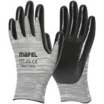 Mafel Mf-40 Yeşil Nitril - Gri - İş Güvenlik Eldiveni - 10/xl - 1 Çift - Paket