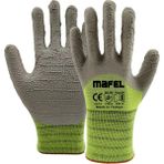 Mafel Mf-82/83 Pütürlü Neon Yeşil Lateks İş Güvenlik Eldiven - 10/Xl - 1 Çift - Paket