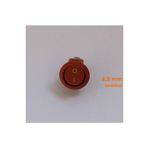 Maflen Aç/kapa 1/0 Çıt/çıt Kahverengi Yuvarlk Anahtar Tip30-s3229 1 Adet