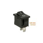 Maflen Aç/kapa 1/0 Çıt/çıt Siyah Kare Orta Anahtar Tip01-s3200 1 Adet