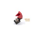 Maflen Aç/kapa Şalter Toggle Anahtar Nos Tip Kapak Kırmızı-s9508 Paket Içeriği: 1 Set