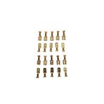 Maflen Orta Tip 4,8mm Kablo Ucu Soket Fiş Dişi ve Erkek Set Paket Içeriği: 10 Dişi Ve 10 Erkek