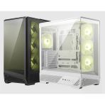 Mag Pano 130R Pz Temperli Cam 3X120mm Reverse Argb 1X120mm Argb Fan Atx Panoramik Gaming Bilgisayar Kasasi