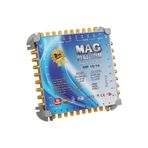 MAG Platinum MP 10/16 Multiswitch - 10 Giriş 16 Çıkışlı Merkezi Uydu Santrali Hybrid 4K ve 3D Destek