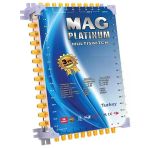 Mag Platinum Mp 10/40 Multiswitch - 10 Giriş 40 Çıkışlı Merkezi Uydu Santrali Hybrid 4K Ve 3D Destekli