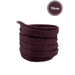Mag Shoes Care Bordo Yassı Mumlu Ayakkabı Bağcığı. 70cm. 1 Çift. 2 Adet.