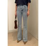 Magarde Premium Ispanyol Paça Jean- Buz Mavisi - 38