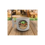 MAĞAZA DEPOM Latte & Espresso El Yapımı Baby Yoda T Kulp Kupa 200 Ml