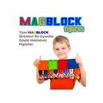 Magblock Manyetik Figür Oyuncak - 8 Adet Mıknatıslı Figür - - Tüm Markalarla Uyumlu