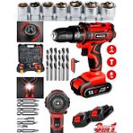 Mager Alman 58 Watt 8 Ah Metal Şanzıman Darbeli Li-Ion Bataryalı Çift Akülü Vidalama Matkapı