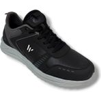 Magg Point 5310-26 Deri Trend Erkek Sneaker Siyah Füme 45-47
