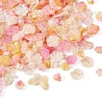 Magibeads Çeşitli çiçek yaprak kelebek akrilik boncuk Kawaii Pastel sevimli bilezik Kandi boncuk el sanatları DIY takı yapımı malzemeleri telefon kılıfı karalama defteri dekor