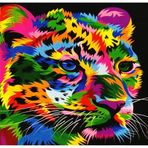 Magic Art Sayılarla Boyama 40x50 cm Aslan Tuval