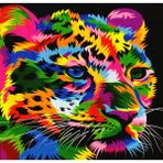 Magic Art Sayılarla Boyama 40x50 cm Aslan Tuval