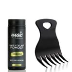 Magic Cosmetics Saç Şekillendirici Pudra Toz Wax 20g | Mat Saç Pudrası | 042 Saç Şekillendirme Tarağı