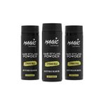 Magic Cosmetics Saç Şekillendirici Toz Wax Üçlü 60gr - Şekillendirici Saç Pudrası, Mat Görünüm, Görünmez Doku, Anında Hacım Verici Pudra Wax - Tüm Saç Tipleri İçin, Unisex