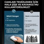 Magic Eraser Araç Cam Yağ Filmi Temizleme Süngeri - 0 - 3 Yaş - Renkli