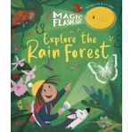 Magic Flashlight: Explore the Rain Forest: With invisible ink and UV flashlight