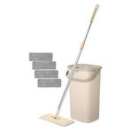 Magic Flat Mop Set + 1 Yedek Bez