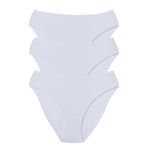 Magic Form Penye Kumaşlı Yüksek Belli 3'lü Paket Normal Külot, XL, 433MAGİC, Beyaz, kadın