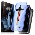 MAGIC JOHN Samsung Galaxy S24 Gizlilik Camı Ekran Koruyucu inç için 2 Paket, Anti-casus Temperli Cam Filmi, Otomatik Toz Giderme Kurulumu, Kabarcıksız, Kılıf Dostu, Çizilmez