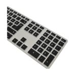 Magic Keyboard A1243 Uyumlu Klavye Koruyucu Türkçe Q Baskılı Us Uk Ingilizce Enter Tipi Uyumlu Ince Mat Tpu Silikon Kaplama Kolay Tak Çıkar Yıkanabilir Siyah