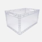 Magic Kombo Euronorm Şeffaf 60x40x32 cm Kapalı Saklama Kabı